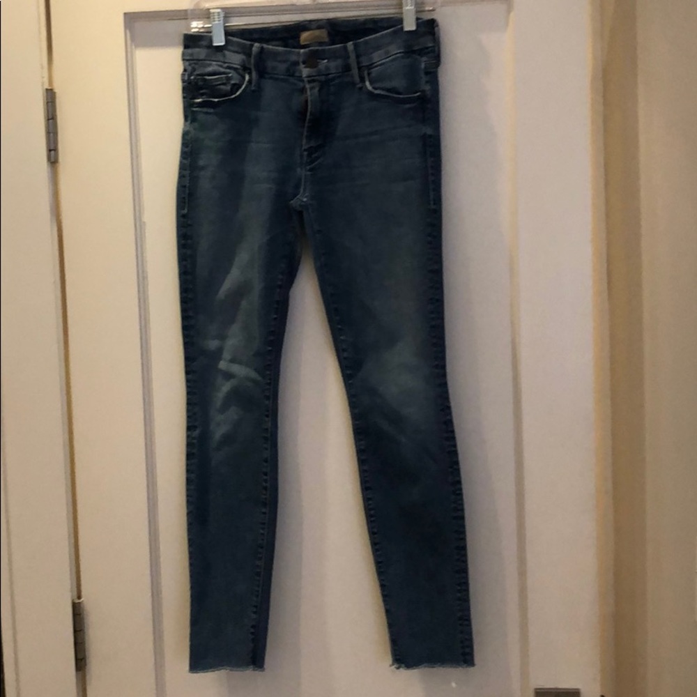 Mother medium wash jeans